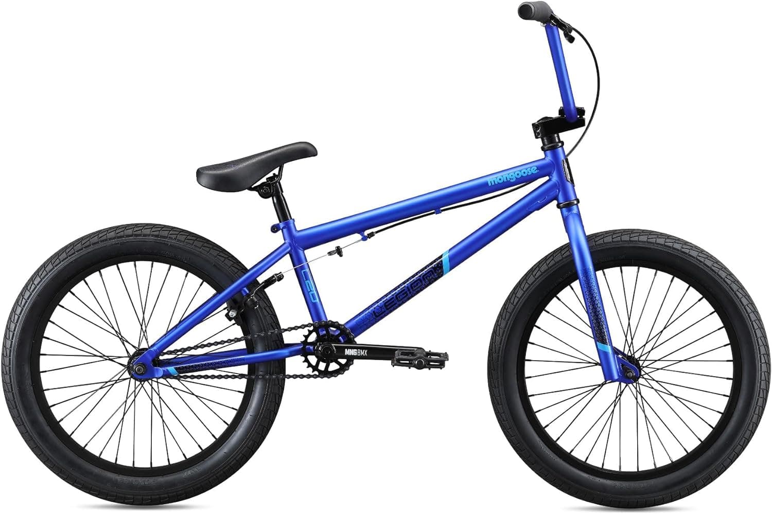 Mongoose Legion Kids Freestyle BMX Bike blue